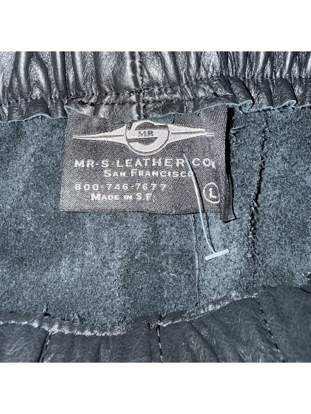 Mr S Leather Shorts L Track Sport Gay LGBTQ+ Folsom Street San Francisco Pride